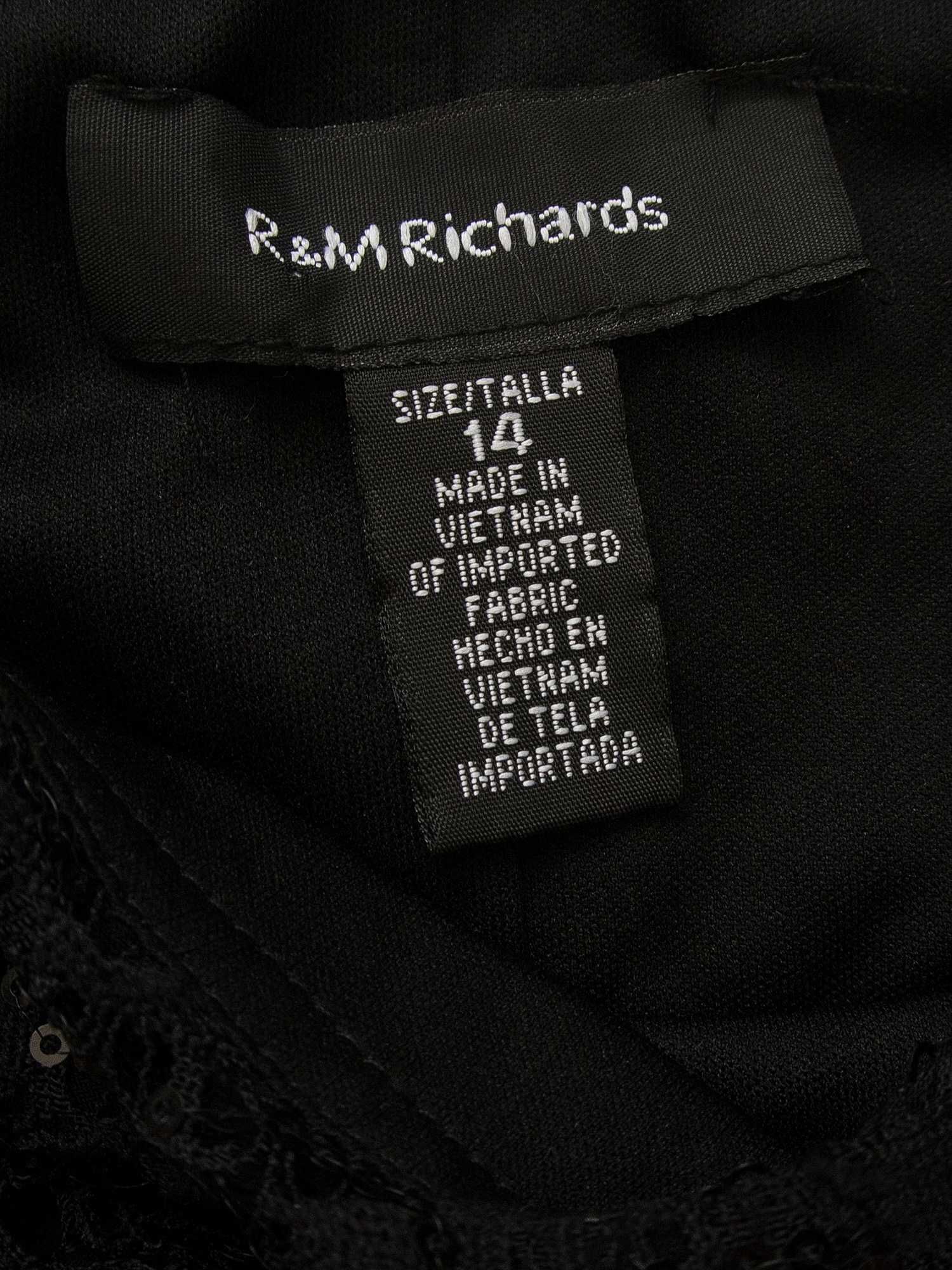 Платье нарядное в пол, R&M Richards. Большой размер.