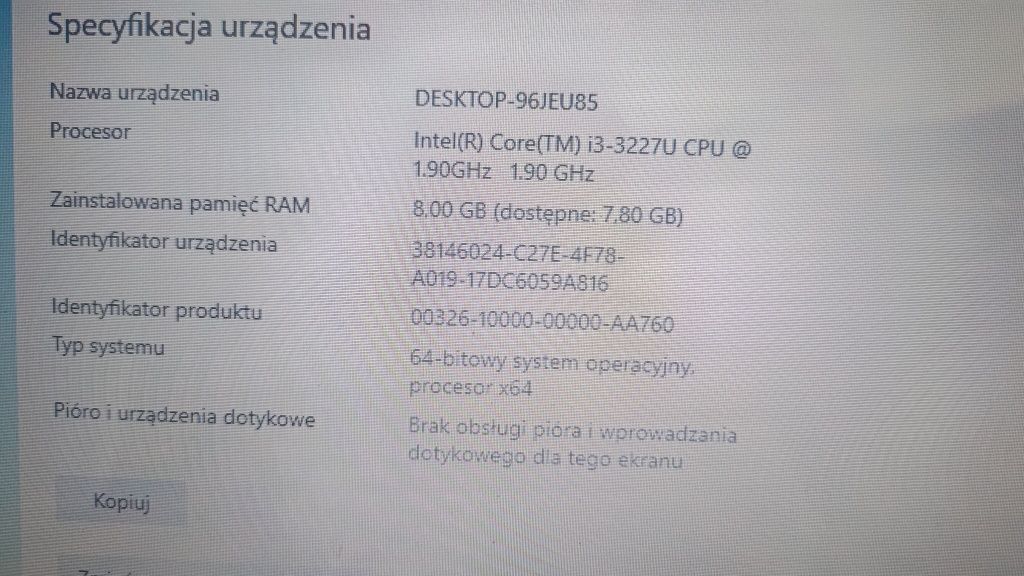 Laptop Acer Aspire