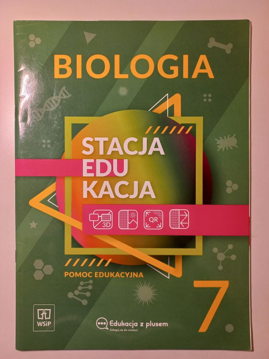 Stacja Edukacja, biologia. WSiP. Pomoc naukowa, klasa 7