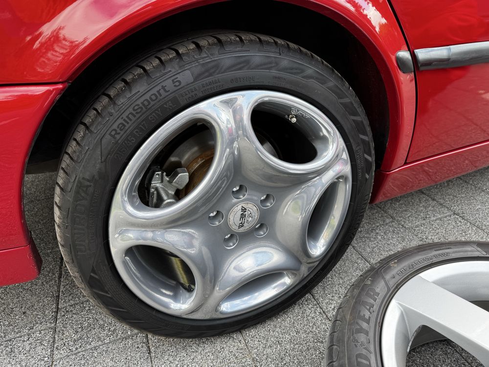 koła Antera TYPE 161, 17” 5x110 + Uniroyal Rainsport 5 215/45/17 2024