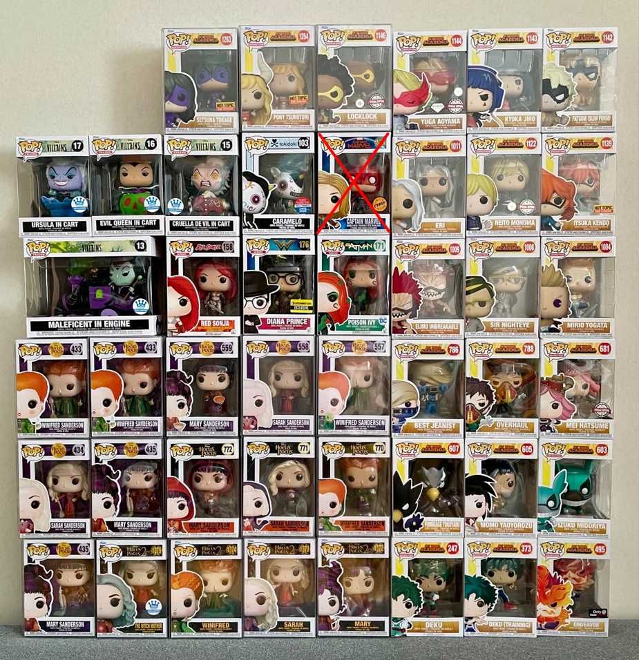 Funko pop от 200грн (цены низкие)