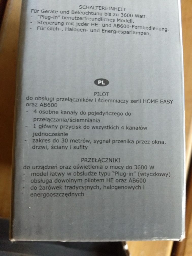 Gniazda zdalnie sterowane plus centralka Ethernet Smart Home HE840ipdo
