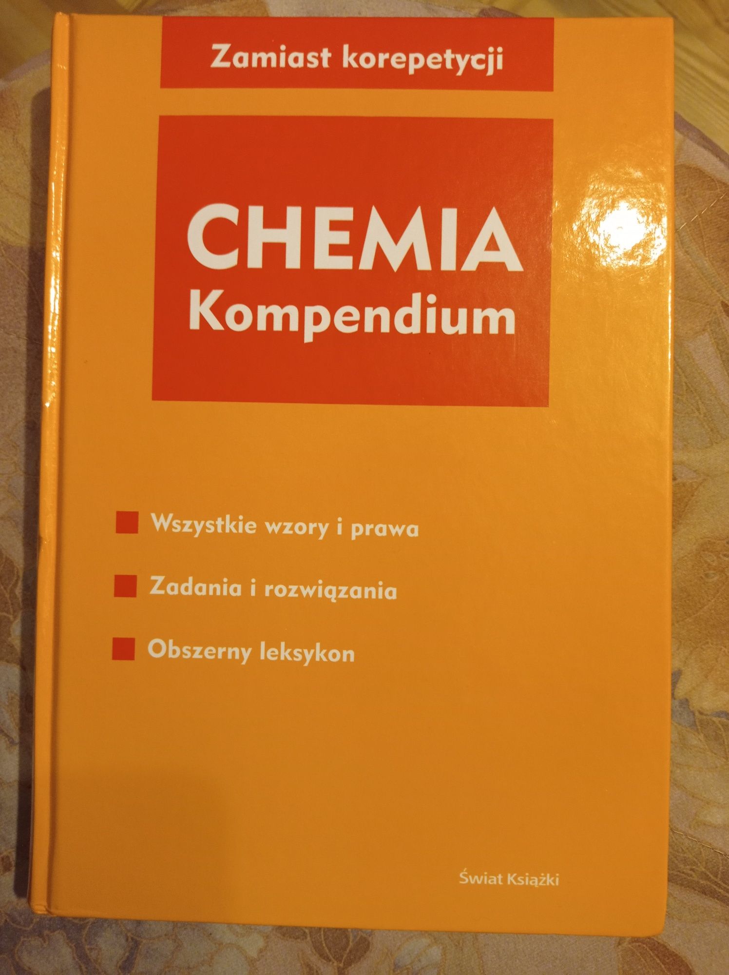 Chemia kompendium. Wyd Świat Książki. Twarda oprawa