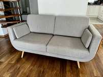 Sofa używana stan bardzo dobry, bez funkcji spania, Wieliszew
