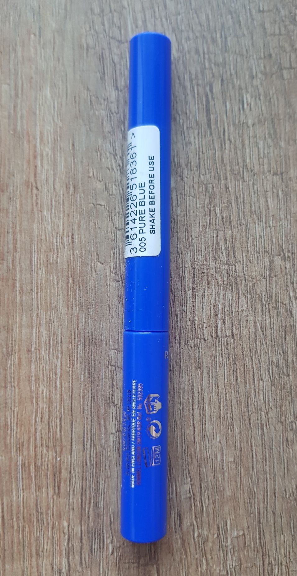 Rimmel eyeliner Wonder Proof 005 Pure Blue niebieski