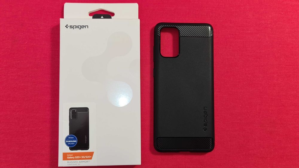 Capa-Bumper Spigen Rugged Armour para Samsung Galaxy S20+