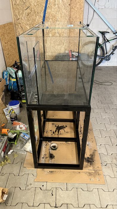 Akwarium 300l  z kominem + stelaż. Akwarium morskie