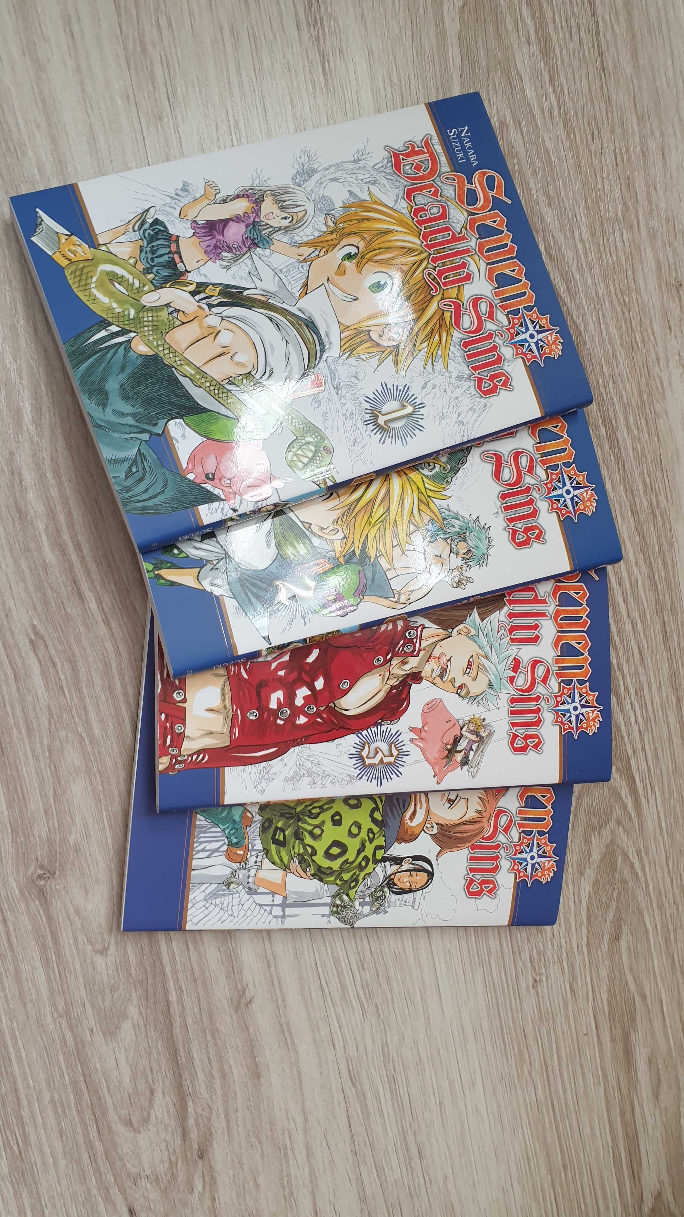 Seven Deadly Sins 1-4