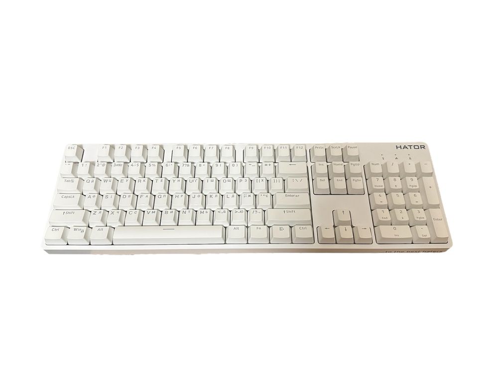 Hator Rockfall 2 Mecha Orange USB White (HTK-711)