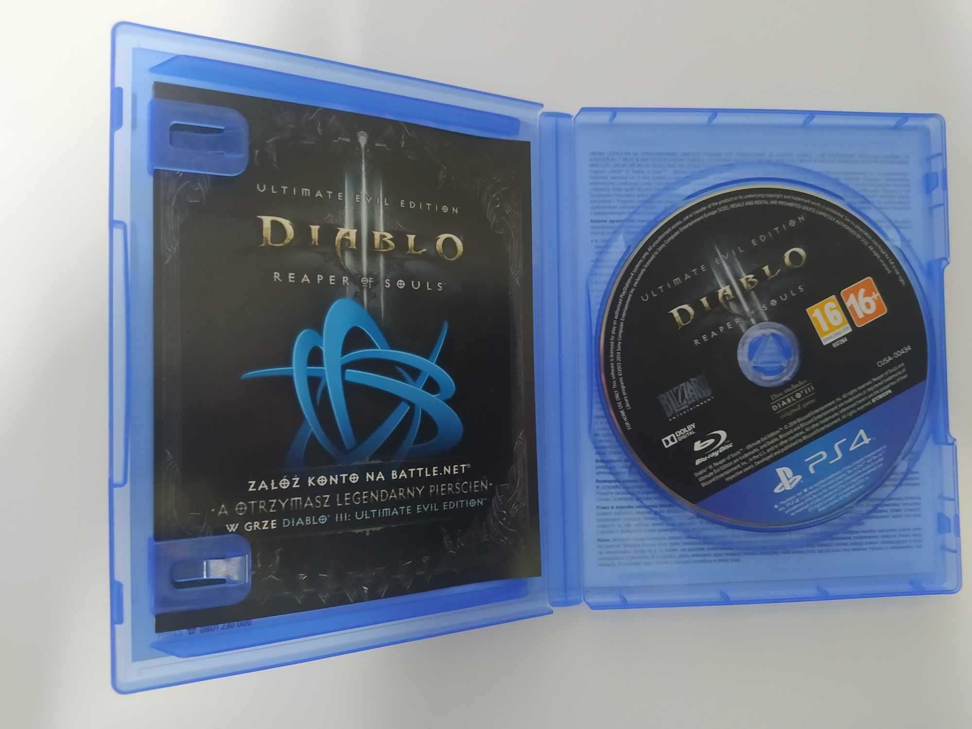 Diablo III: Reaper of Souls: Ultimate Evil Edition PS4 Polska wersja