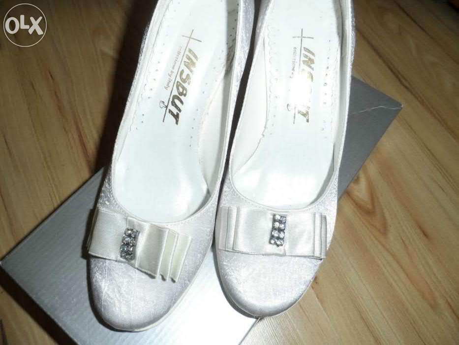białe buty ślubne INSBUT roz.37