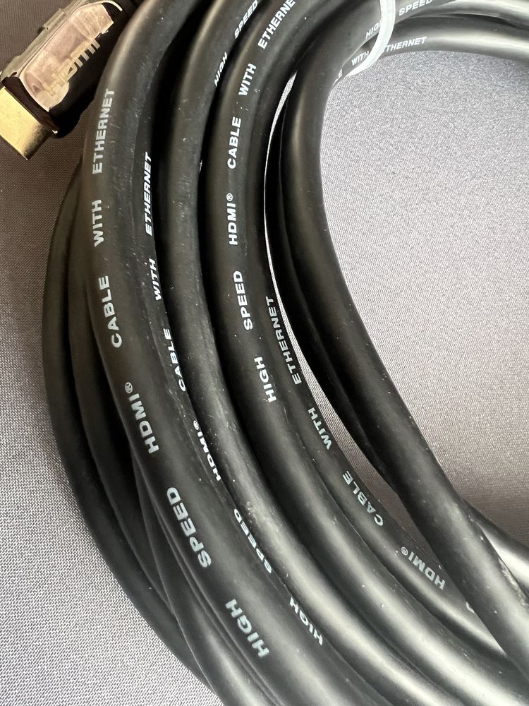 Kabel HDMI Ethernet 10m, solidny, jakość.