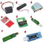 Модуль 20, 400 кВ. USB нагрузка, TTP223, ULN2003, SR501,  KWS-V20