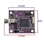 Медіаконвертер TX та RX UART + відео в оптоволокно, FC/UPC, одномодови
