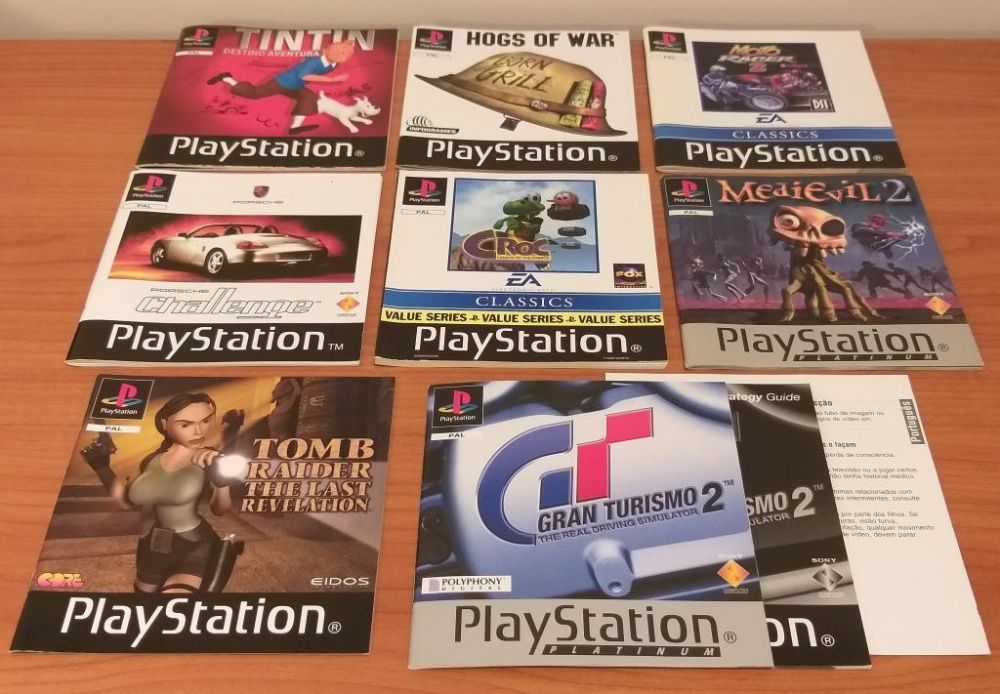 Manuais Playstation 1 PSX