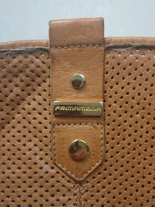 Karmelowe kozaczki ażurowe Prima Moda