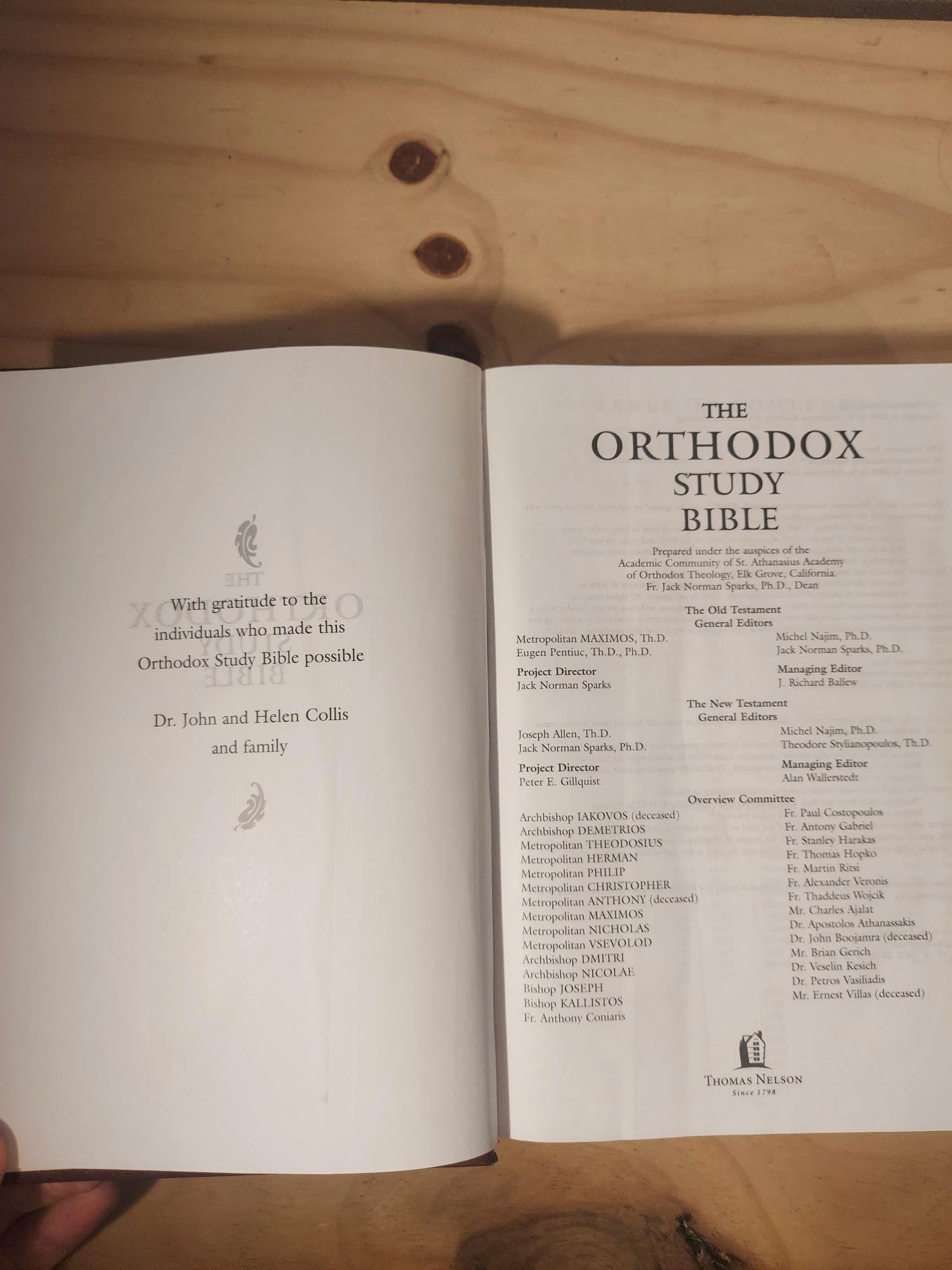The Orthodox Study Bible (Inglês)
