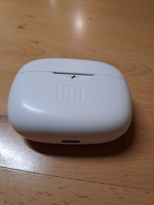Słuchawki JBL Vibe Beam białe bezprzewodowe douszne bluetooth