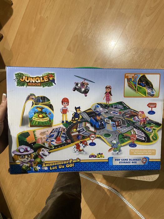 развивающий коврик-сумка Щенячий патруль