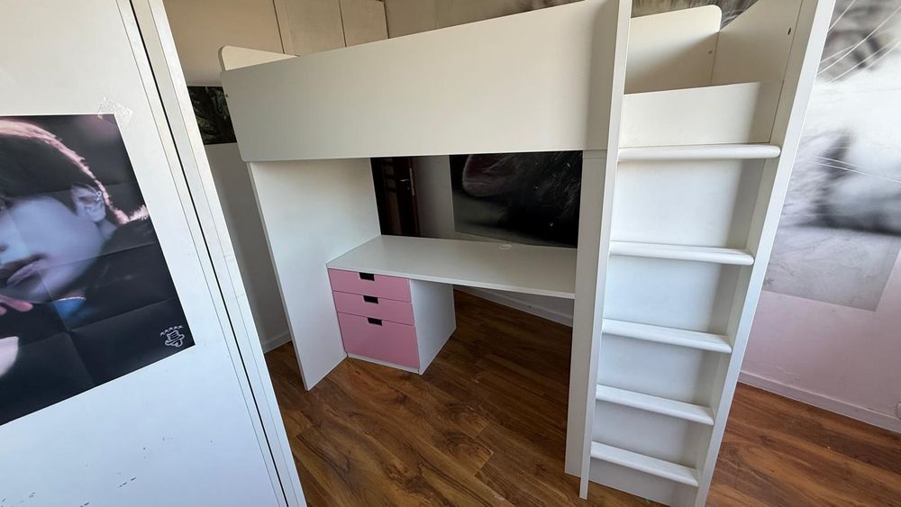 Łóżko piętrowe ikea