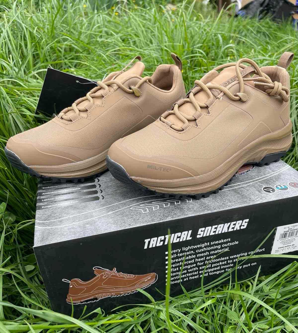 Кросівки тактичні Mil-Tec Tactical Sneakers Німеччина Coyote 12889019