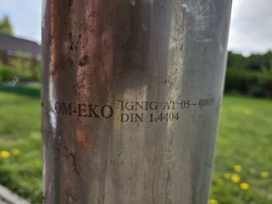 Wkład kominowy z daszkiem