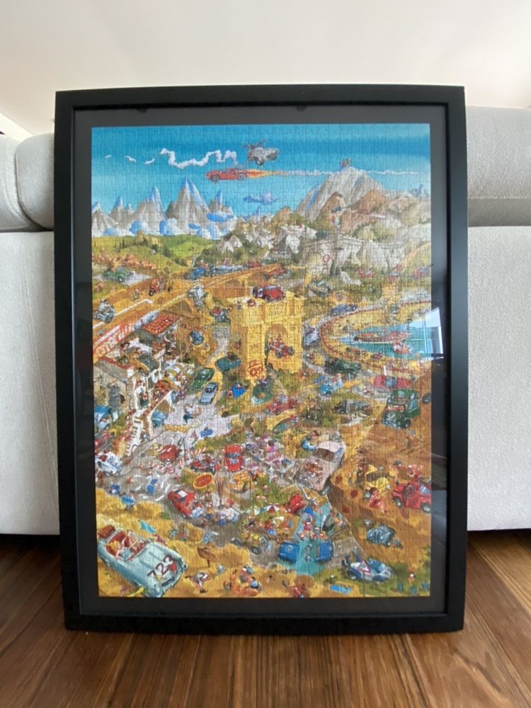 Quadro puzzle novo grande