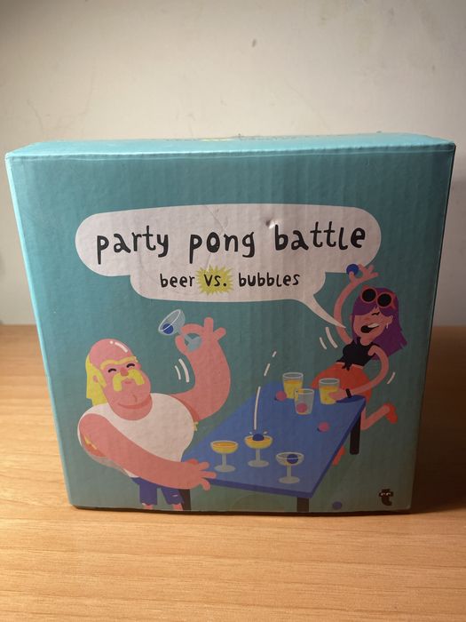 Party Pong Battle Beer vs Bubbles da Tiger - Nunca utilizado