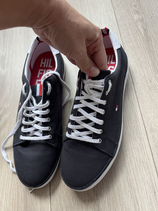 Кросівки кеди макасіни текстильні Tommy Hilfiger