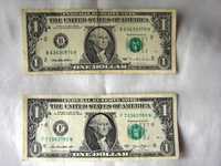 Доллар купюрa 2013 г.