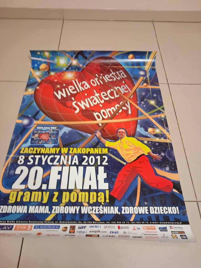 Plakat wośp od 16 do 31 finału