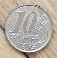 10 centavos Brazylia 2012