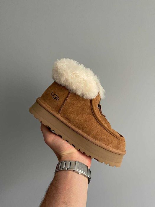 Чоботи UGG Funkette Chestnut Platform