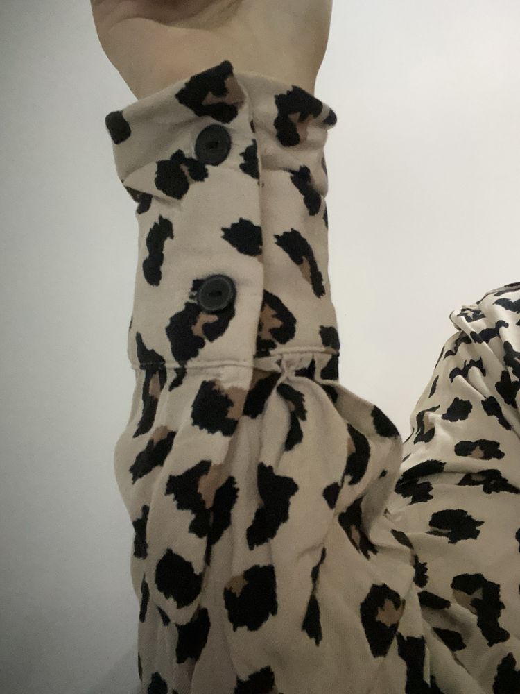 Vestido padrão Leopardo (tam. S/M)
