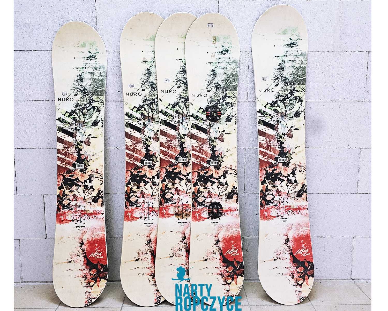 NartyRopczyce PAKIET DESKA 138/142 NITRO LECTRA Snowboardowa