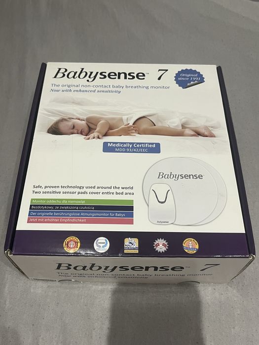 Monitor oddechu Babysense 7 dla niemowląt dzieci