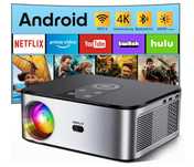 Projektor HORLAT WiFi Bluetooth Full HD natywny projektor USZKODZONY