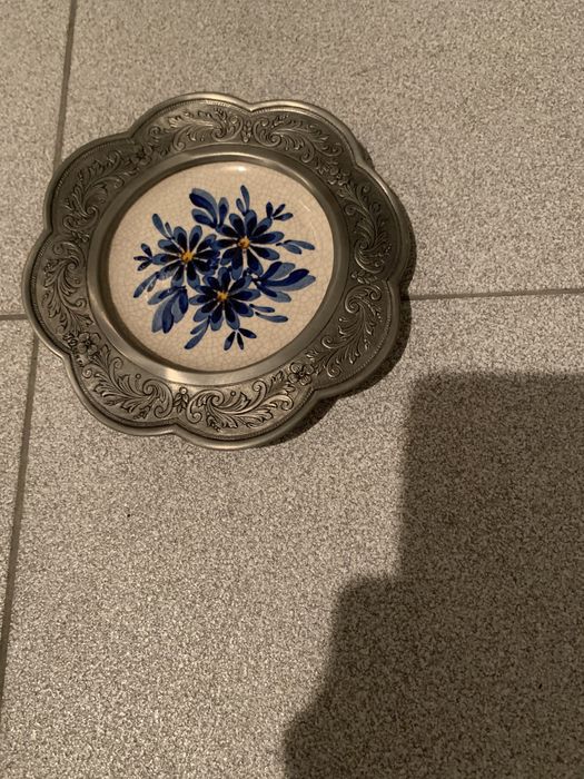 Peças em estanho antigas