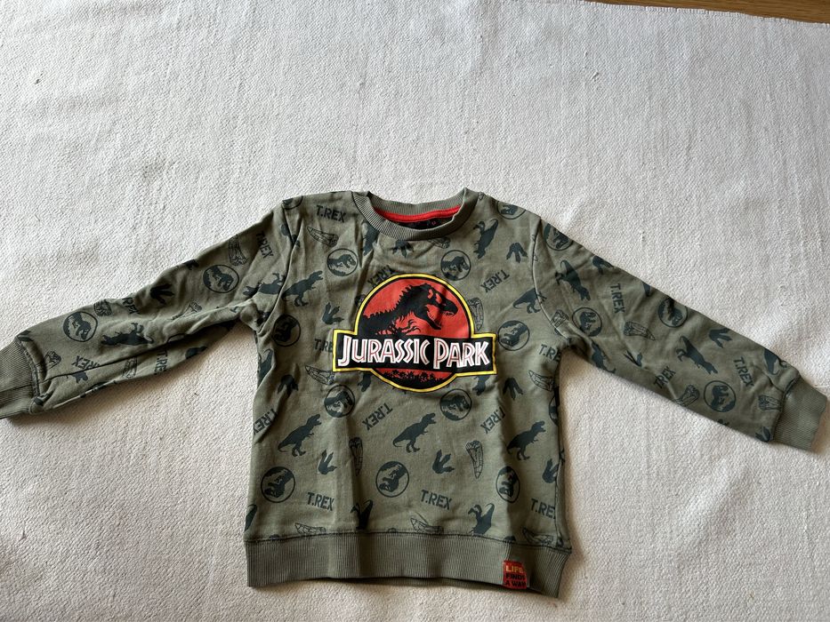 Sweat mundo jurassico 6 anos