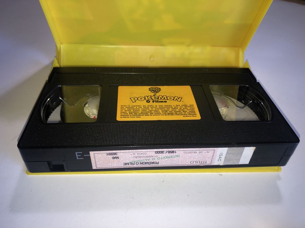 VHS Pokémon O Filme Mewtwo contra Mew