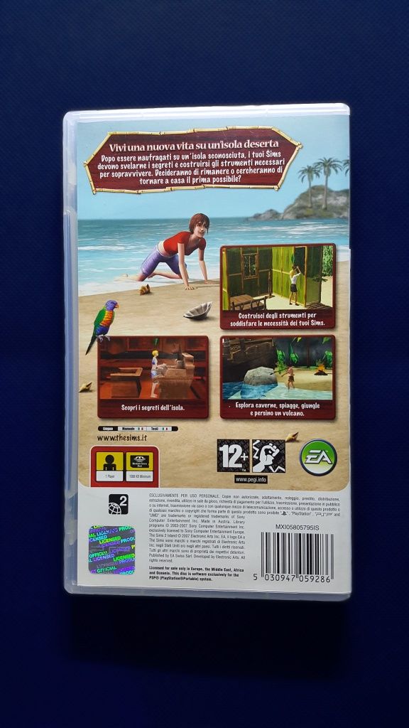 Jogo The SIMS 2 Island (Náufragos) - PSP