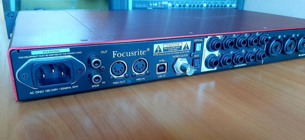 Аудіоінтерфейс Focusrite Scarlett 18i20