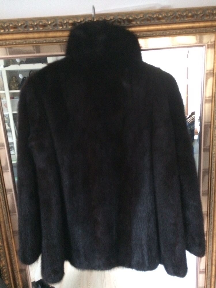 Kurtka z norek Saga Mink wygodny krój L/40