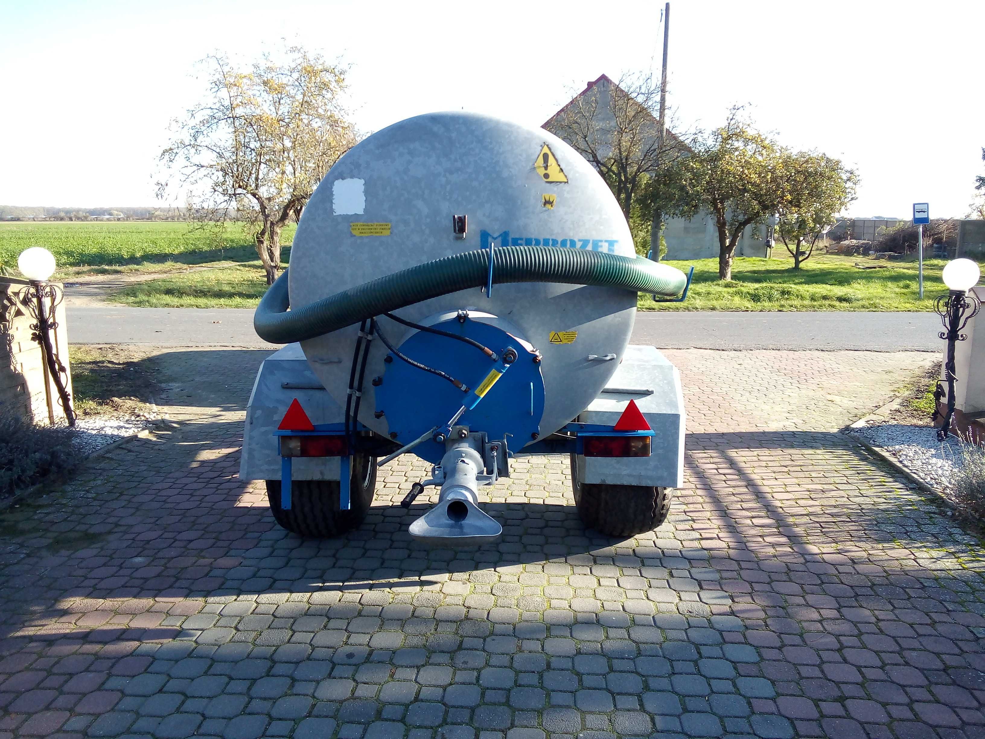 BECZKOWÓZ  asenizacyjny 5000 l Meprozet Kościan wóz beczka zbiornik
