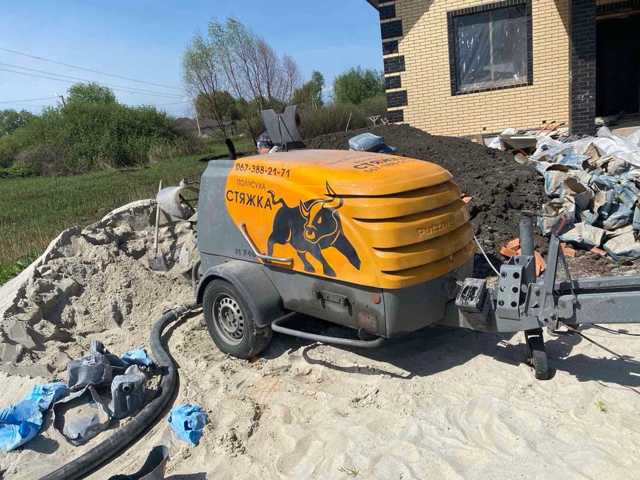 Машинна стяжка підлоги,пола,машинна штукатурка!20