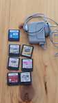 Carregador Nintendo DS mais 7 jogos