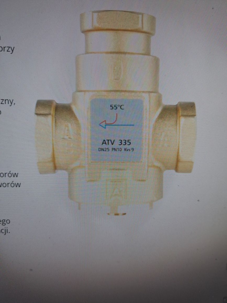 Zawór temperaturowy ATV 355 DN 25 Afriso