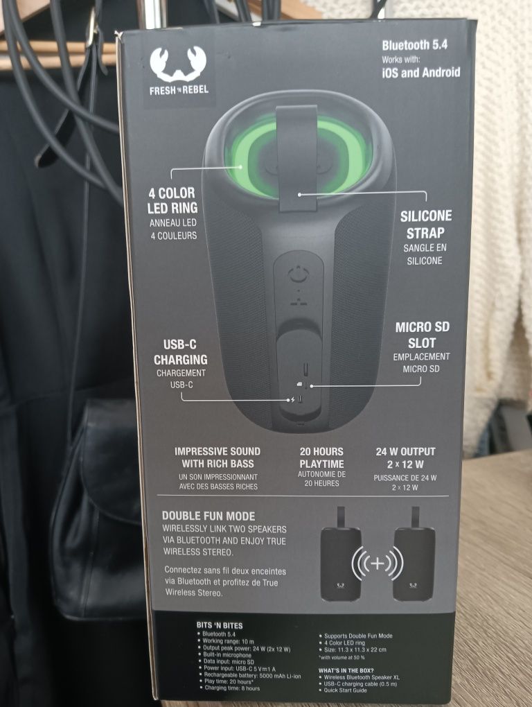 Głośnik Bluetooth 24W