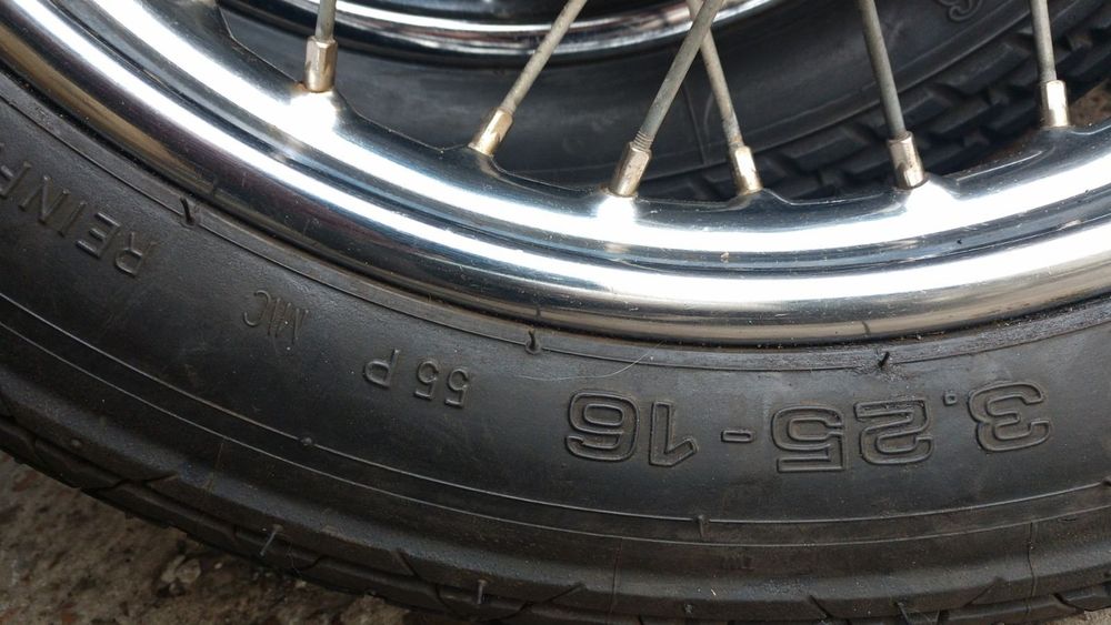 Колеса в сборе для Явы.