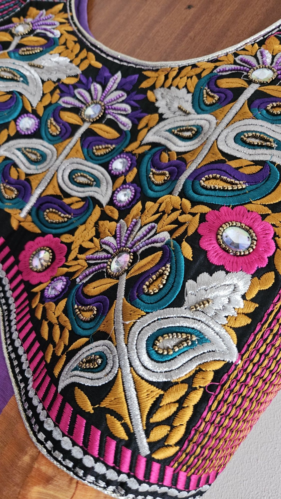 Vestido punjabi - 3 peças